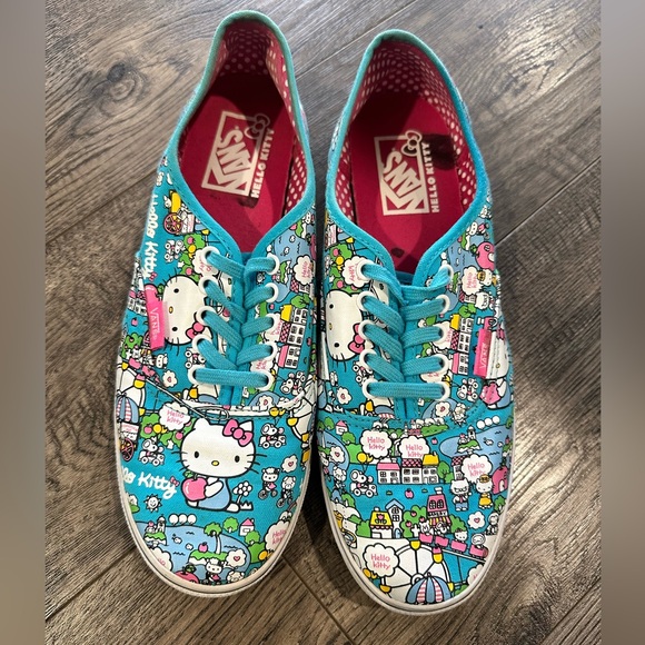 Hello Kitty Vans Sz 9 - Picture 2 of 12